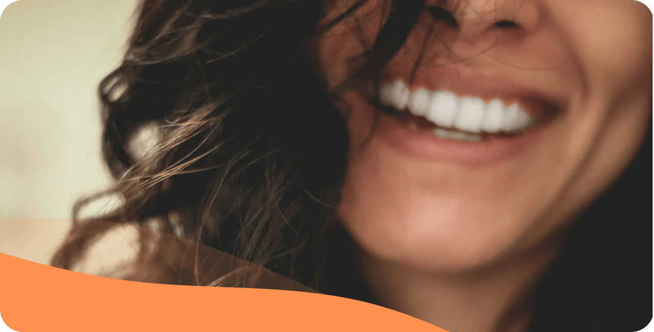 Woman smiling